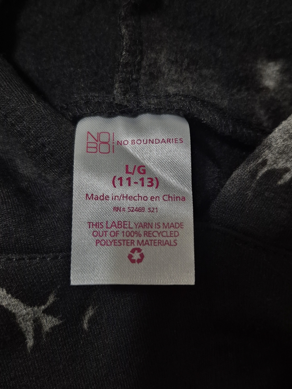 New With Tags No Boundaries Long Hoodie - Picture 6 of 6